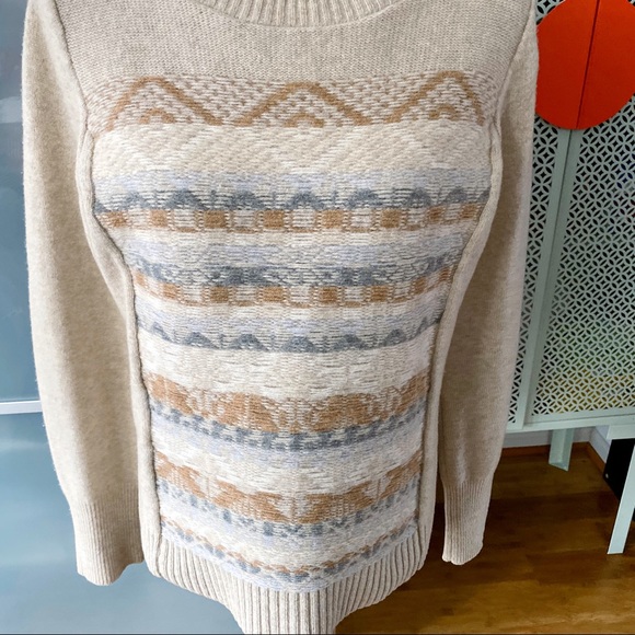 J. Crew Jacquard-Stitch Fair Isle Wool Sweater - Picture 3 of 7
